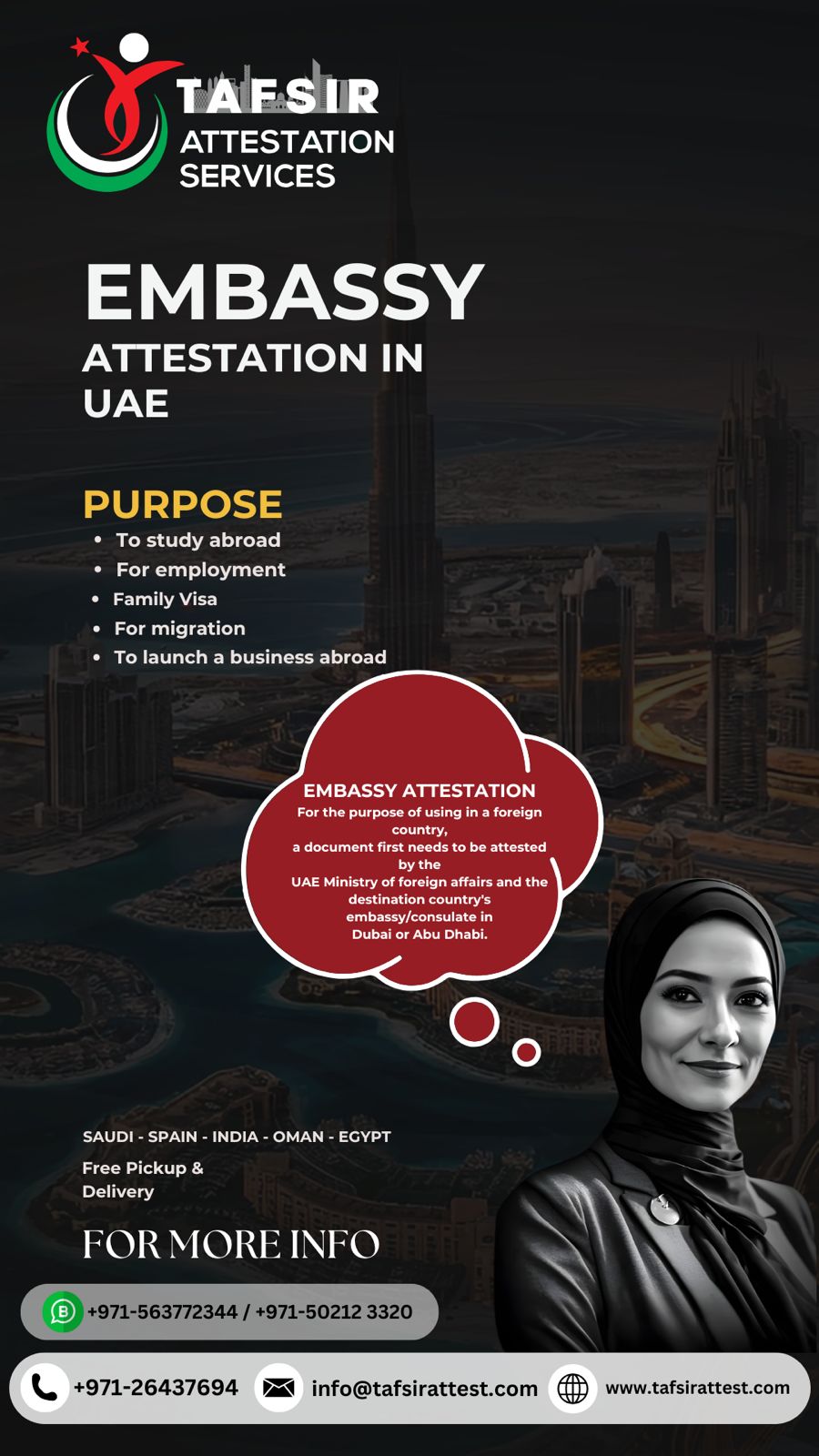 Embassy Attestation in UAE