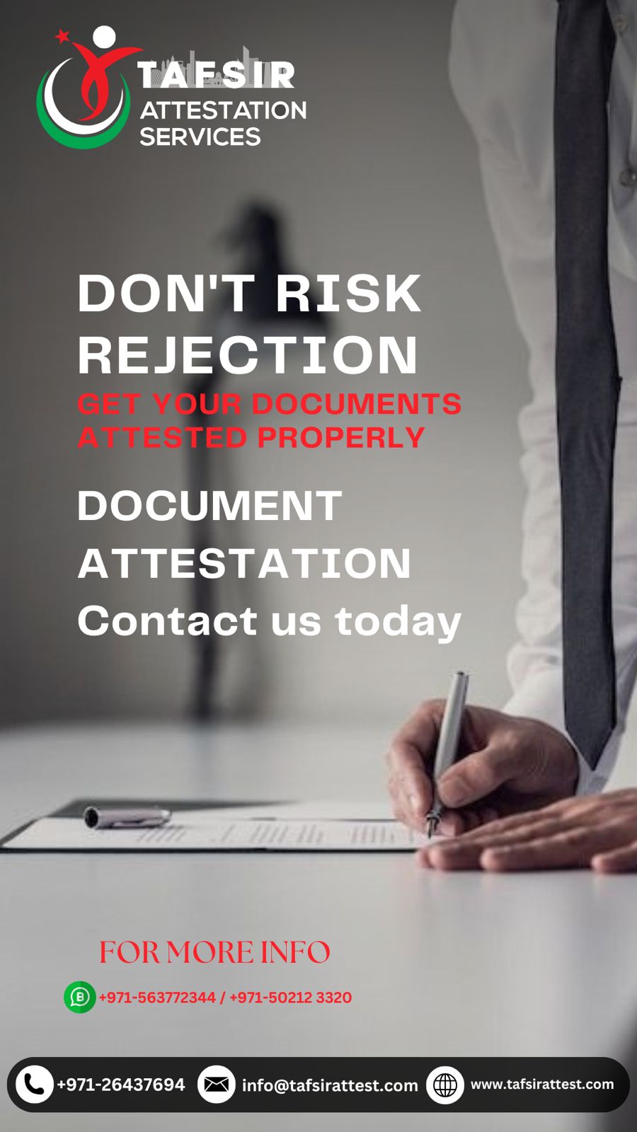 Don't Risk Rejection – Attest Properly